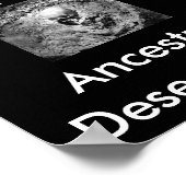 Ancestrale Botten, STOP, ancestrale beschrijving! Poster (Hoek)