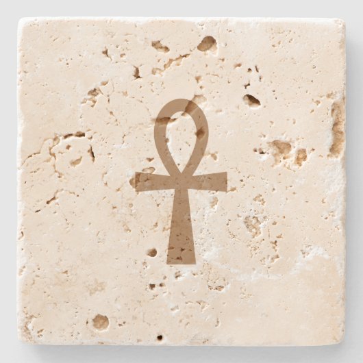 Anch – Lebensschlüssel Stenen Onderzetter (Voorkant)