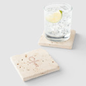 Anch – Lebensschlüssel Stenen Onderzetter (Zijkant)