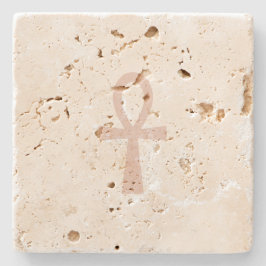 Anch – Lebensschlüssel Stenen Onderzetter