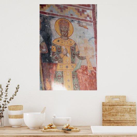 Anchient Religieuze Artwrok Poster (Keuken)