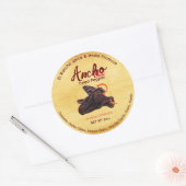 Ancho Dried Chili Custom Label Sticker (Envelop)