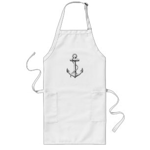  Anchor Apron (lang) Lang Schort