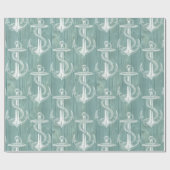  Anchor Aqua-houtwappapier Cadeaupapier (Vlak)