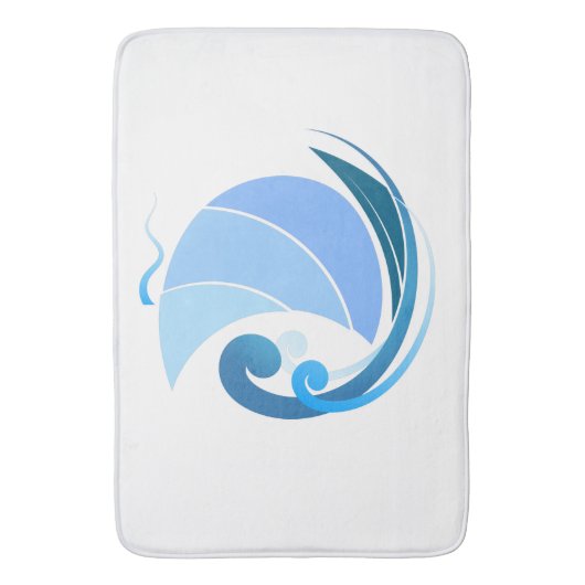 Anchor Away Badmat (Voorkant Verticaal)