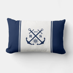 Anchor Badge - Nautical Kussen