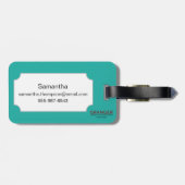 Anchor Bagagelabel (Achterkant horizontaal)