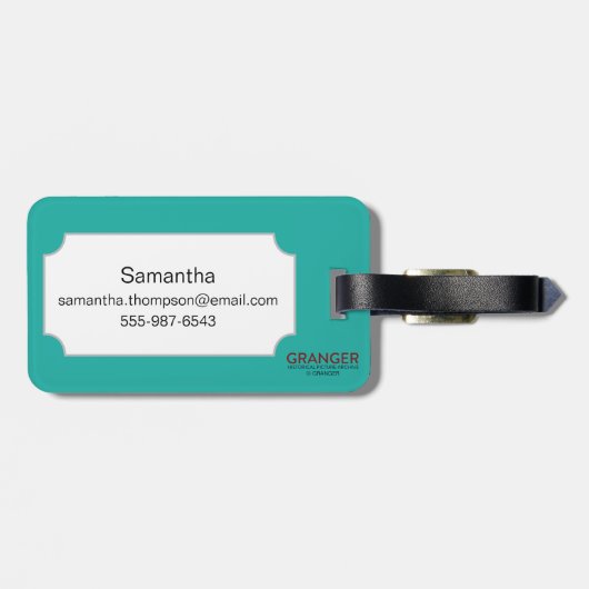 Anchor Bagagelabel (Achterkant horizontaal)