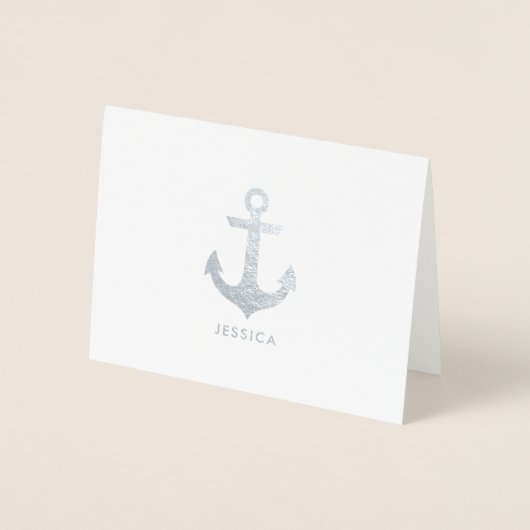 Anchor Bedankt Folie Kaarten (Voorkant)