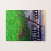 Anchor bij Sunset Legpuzzel (Horizontaal)