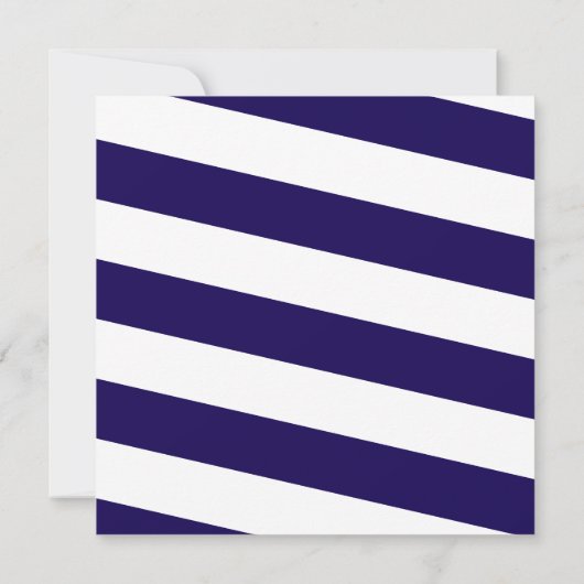 Anchor Birthday Party Ocean / Sailing Kaart (Achterkant)