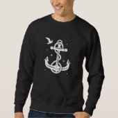 Anchor Black Sweatshirt (Voorkant)