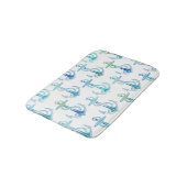 Anchor Blue Green Bath Rug Badmat (Gekanteld)
