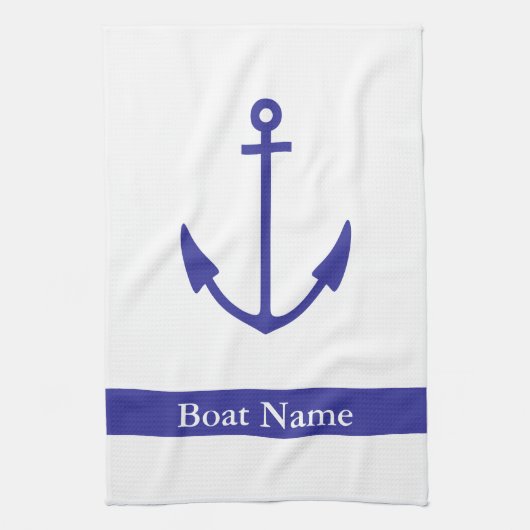 Anchor Boat Galley Towel Theedoek (Verticaal)
