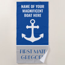 Anchor Boat Name Personalized Nautical