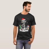 Anchor Boating Sailing Kerstkerstkerstkerstkerstke T-shirt (Voorkant volledig)