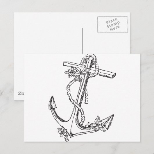 Anchor Briefkaart (Voorkant / Achterkant)