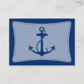 Anchor Calling Card Contactkaartje (Achterkant)