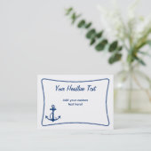 Anchor Calling Card Contactkaartje (Staand voorkant)