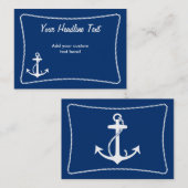 Anchor Calling Card Contactkaartje (Voorkant / Achterkant)