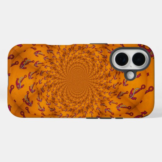 Anchor Case-Mate iPhone Case (Achterkant (horizontaal))