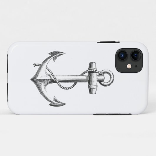 Anchor Case-Mate iPhone Case (Achterkant (horizontaal))