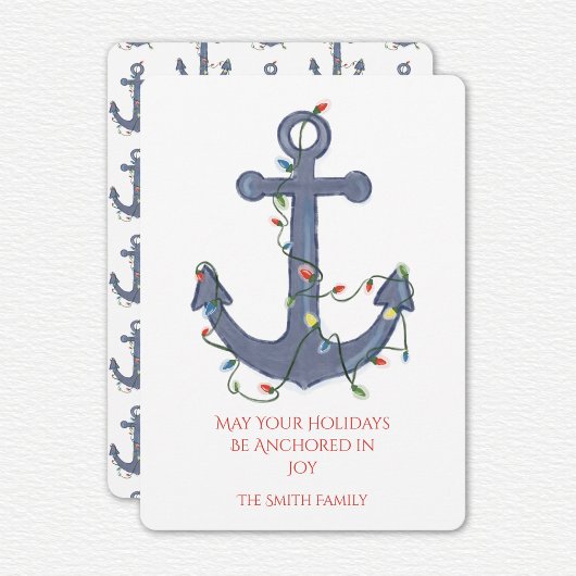 Anchor Christmas Card Kaart