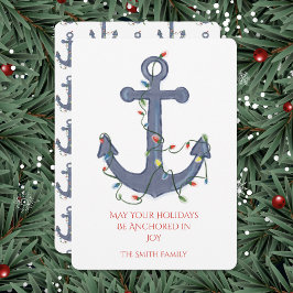 Anchor Christmas Card Kaart
