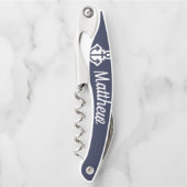 Anchor Corkschroef Bridal Party Gift Kurkentrekker (Voorkant)