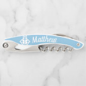Anchor Corkschroef Bridal Party Gift Kurkentrekker (Voorkant)