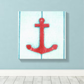 Anchor Décor Canvas Afdruk (Insitu (Houten vloer))