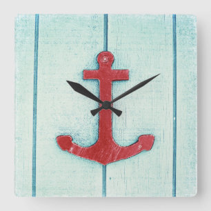 Anchor Décor Vierkante Klok