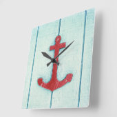 Anchor Décor Vierkante Klok (Hoek)