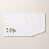 Anchor Design Monogrammed Bad Handdoek (Handdoek)