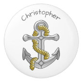 Anchor Design Personalised Keramische Knop (Voorkant)
