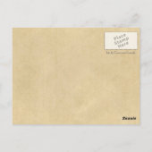 Anchor en Dolphin - Festina Lente Briefkaart (Achterkant)