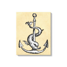 Anchor en Dolphin - Festina Lente