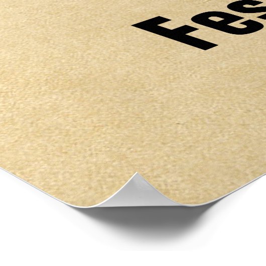 Anchor en Dolphin - Festina Lente Poster (Hoek)