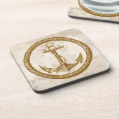 Anchor en Wreath Drankjes Onderzetter (Linkerzijde)