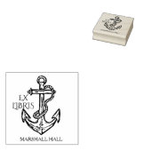 Anchor Ex Libris Library Rubberstempel (Gestempeld)