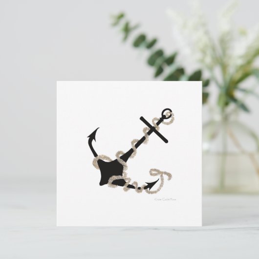 Anchor Feestdagenkaart (Staand voorkant)