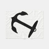 Anchor Fleece Deken (Voorkant (Horizontaal))