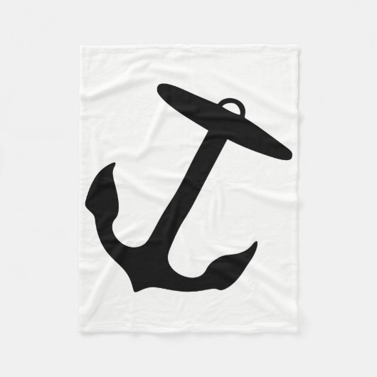 Anchor Fleece Deken (Voorkant)