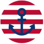 Anchor Fotobeeldje Sleutelhanger<br><div class="desc">Anchors Aweeg met dit ronde nautische medaillon. Maak tot het een magneet,  keyring,  versiering,  speld,  of fotobeeldhouwwerk</div>