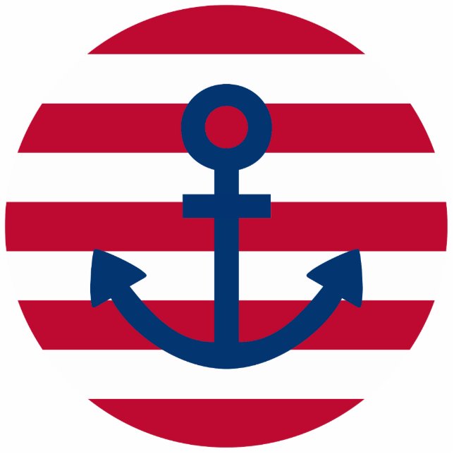 Anchor Fotobeeldje Sleutelhanger (Voorkant)