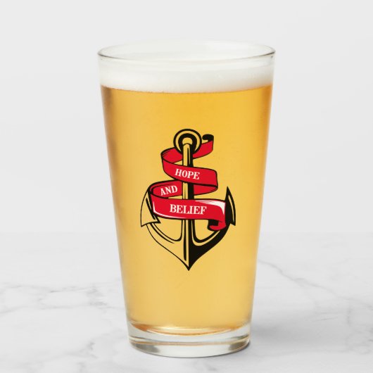 Anchor Glas (Voorkant gevuld)