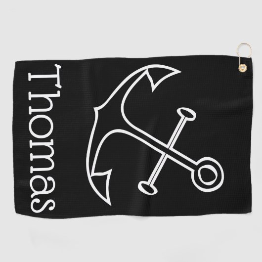 Anchor Golfhanddoek (Horizontaal)