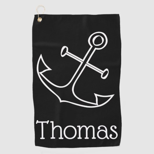 Anchor Golfhanddoek (Voorkant)