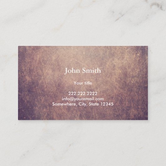  Anchor Grunge Nautical Visitekaartje (Achterkant)