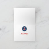 Anchor Hartelijk dank Bedankkaart (Binnen)